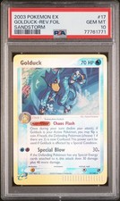 2003 POKEMON EX SANDSTORM #17 GOLDUCK REVERSE HOLO PSA 10 POP 8 on eBay
