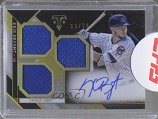 2016 Triple Threads Rookies and Future Phenoms Silver 33/75 Kris Bryant Auto 8p8