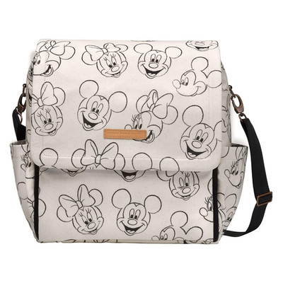 Stylish Boxy Diaper Bag Backpack for Moms | Mickey & Minnie Design