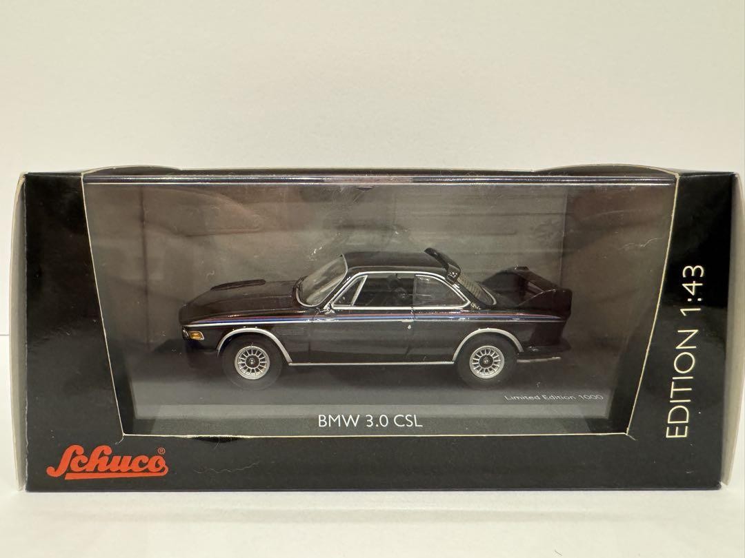 BMW 3.0 CSL バッドモービル ミニカー Schuco 1/43 BMW3.0CSL バットモービル Schuco（シュコー）1/43ミニカー