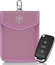 Faraday Pouch for Key Fob, Waterproof Signal Blocking Case with RFID Protection