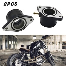 2x Carburetor Inlet Manifold Carb Intake Rubber & O Rings For Yamaha XT600 TT600