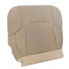 Driver Bottom Leather Seat Cover Beige Tan 2005-21 For Nissan Frontier Parts
