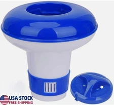 5" Tablets Floating Dispenser Floater Chlorine Bromine Spa Hot Tub Swimming Pool