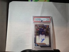 PSA Graded 1st Bowman Auto's Refractors-Serial #-Short Print