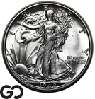 1942-S Walking Liberty Half Dollar, Blast White Superb Gem BU++