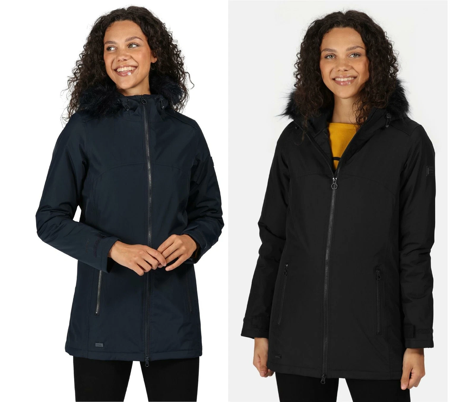Regatta Womens Myla Waterproof Jacket Hooded Insulated Parka Walking Coat