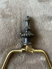 Vintage Original Wescal 8” Lamp Shade Harp Holder with Decorative Screw Top — photo 3