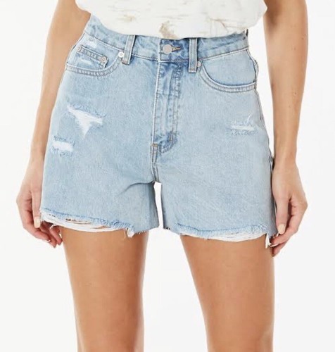 Ripcurl Mom Denim Shorts High Waisted 