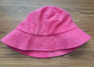 Juicy Couture Y2K Pink Terry Cloth Bucket Hat NEW | eBay