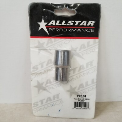 Allstar Tube End 5/8-18 RH 1in x .095in Allstar Tube End 5/8-18 RH 1in x .095in