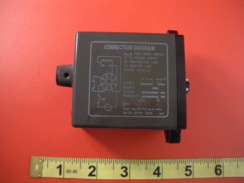 Relé temporizador Omron STP-N Subminy 100v 8 pines tipo STPN retardo de tiempo nuevo Nnb - Imagen 2 de 4