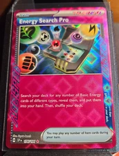 Pokemon Energy Search Pro # 176 - Surging Sparks - Ace Spec Rare - NM Pack Fresh