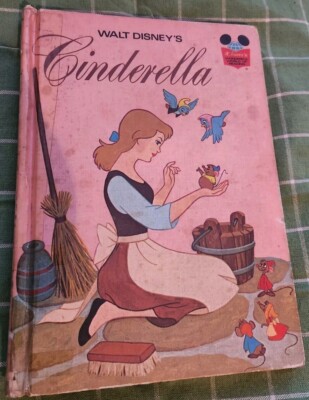 Cinderella 1974 Disneys Wonderful World of Reading Book 