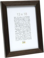 Kunststoffrahmen S41VK Braun 20X20 Cm Premiumglas
