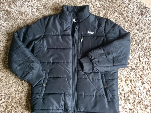 Mens. Lee Cooper. Black. Padded Jacket 