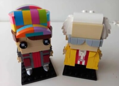 Lego MOC Brickheadz Back To The Future