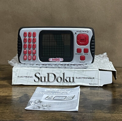 Sudoku Electronic New 4 Skill Levels 16K Puzzles Excalibur Electronics
