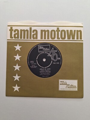 Caston & Majors TMG 938 ''Child Of Love'' 1974 Original Motown UK 7''Single 45rpm
