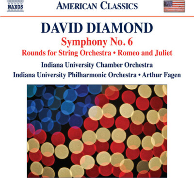 David Diamond Symphony #6  / Romeo & Juliet by Diamond   (CD, Naxos)