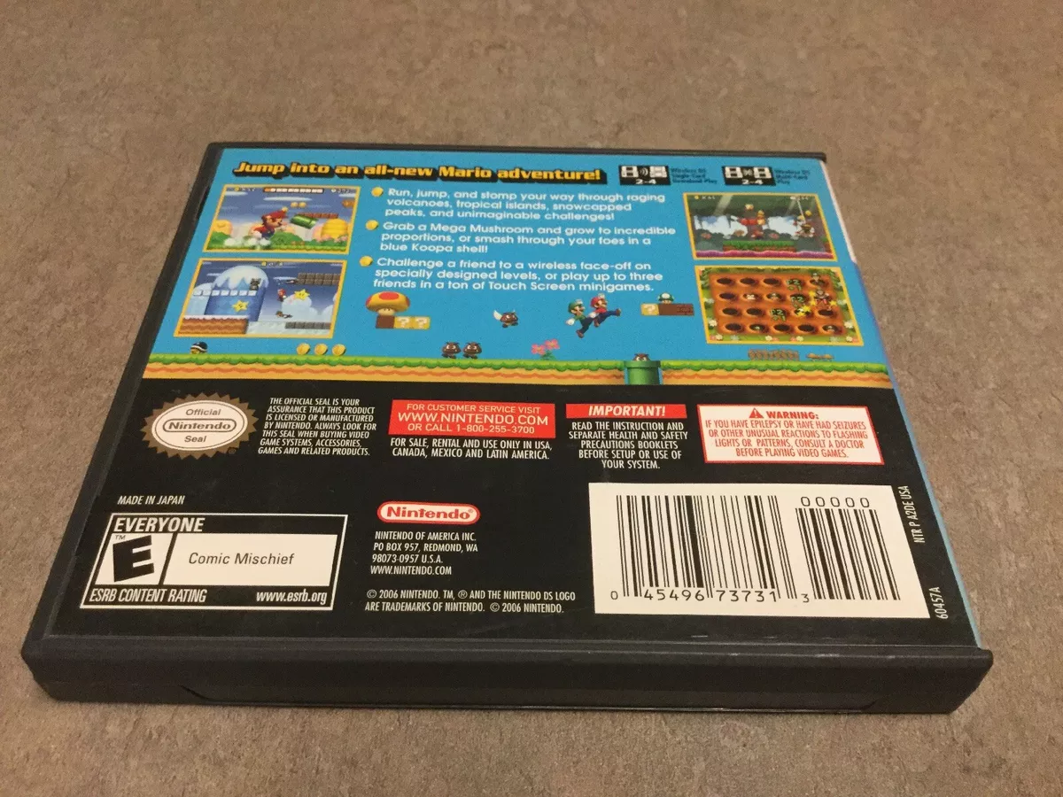 Nintendo DS Super Mario 64 DS CASE ONLY NO GAME