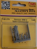 MW22 Cmk F48279 German Ww Ii Tank Commander 1/48 Figure