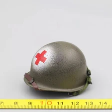 DID 80189 1/6 Scale WWII US 2nd Ranger Battalion Medic Wade Helmet Model