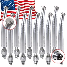 1-10 Dental High Speed Handpiece W/ 4-Hole Quick Coupler Rotor fit NSK KaVo GB4