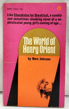 1958 1st,Nora Johnson THE WORLD OF HENRY ORIENT,Peter Sellers Coming of Age Film