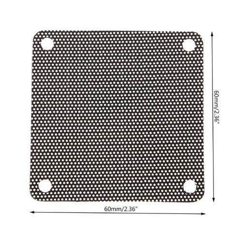 60x60MM Cuttable Fan Dust Filter PC Dustproof for Case Cuttable Computer Mesh Co - Photo 4/8