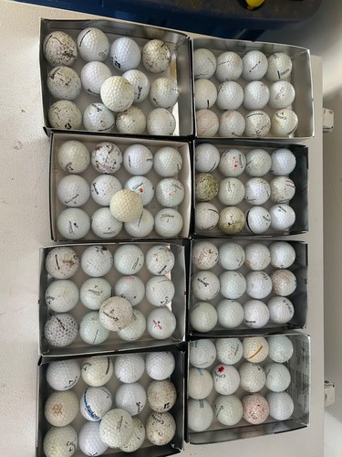 100 used golf balls shag one timer with a few keepers 8) - Picture 3 of 5