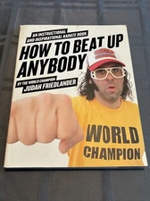 How to Beat up Anybody Judah Friedlander Signed Autographed Read Description