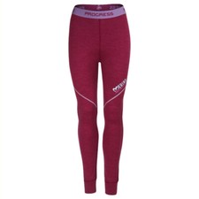 PROGRESS 100% Merino Lange Unterhose Damen Wi...