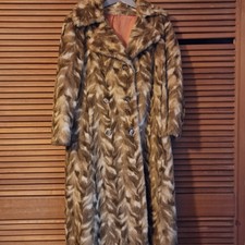 True Vintage 70s Wwf Faux Fur Coat Aw24 Double Breasted Immaculate Very Chloe 12