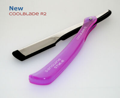 Cool Blade Rasierhobel Salonrasierer Barber Straight Shaving Razor Lila