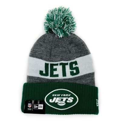 New Era New York Jets Knit Winter Hat Beanie Mens Womens NFL Football Fan Gift