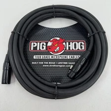 PigHog 8mm Tour Grade Mic Microphone Cable 20 ft XLR - NEW