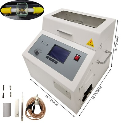 #ad 110V Insulation Oil Dielectric Strength Tester Insulation Oil Pressure Tester $2907.20