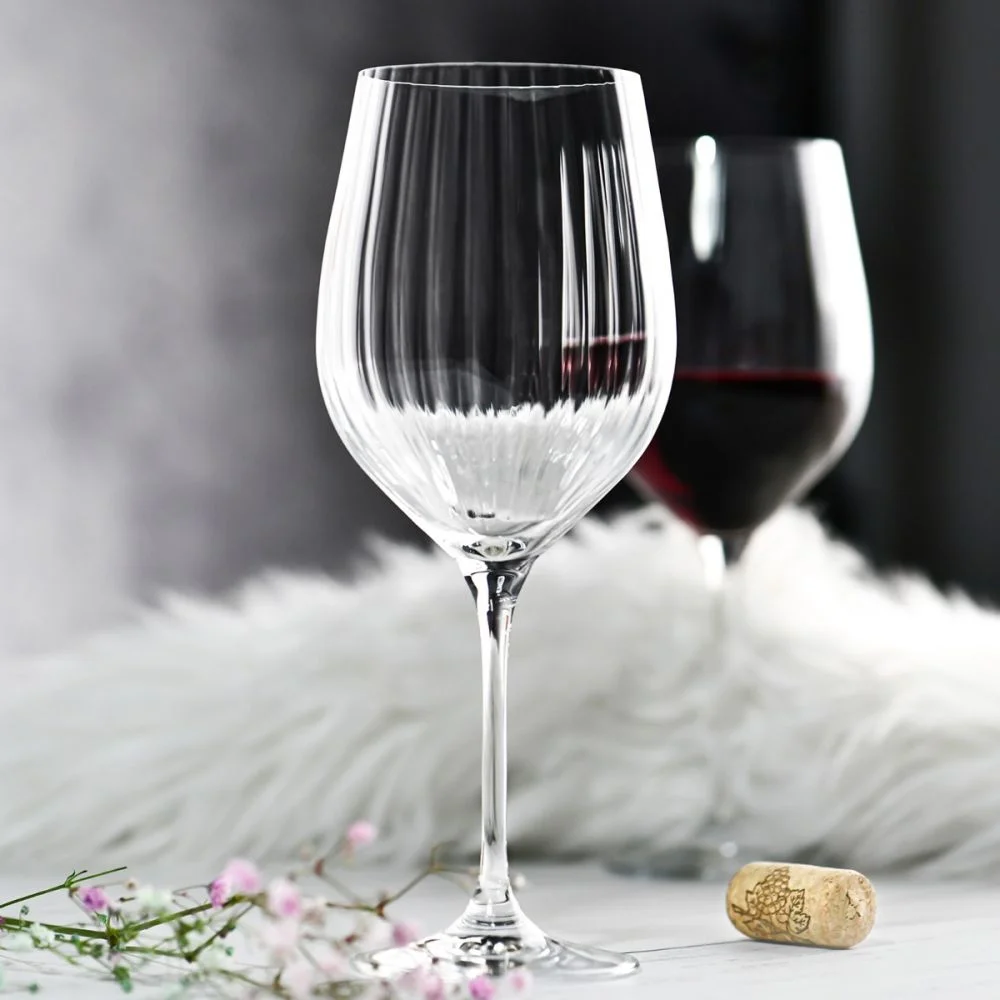 Krosno Harmony Lumi Glasses for Wine Red Wine Set 4 530 ml