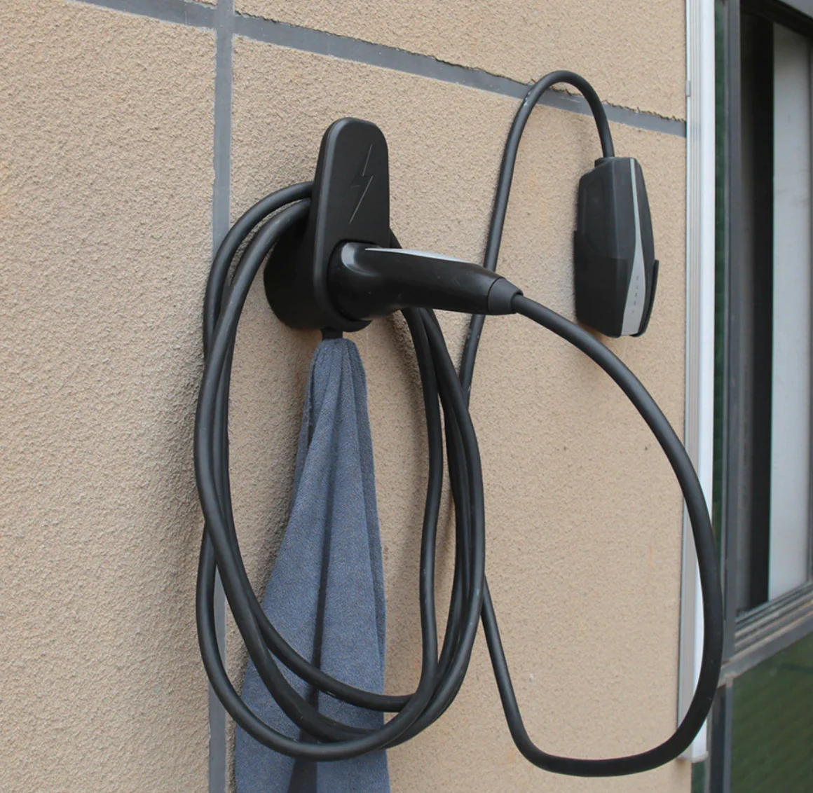 Tesla Model Y 3 S X Type 2 Mobile Charger Cable Holder 2017-22 Fast AU Shipping-image