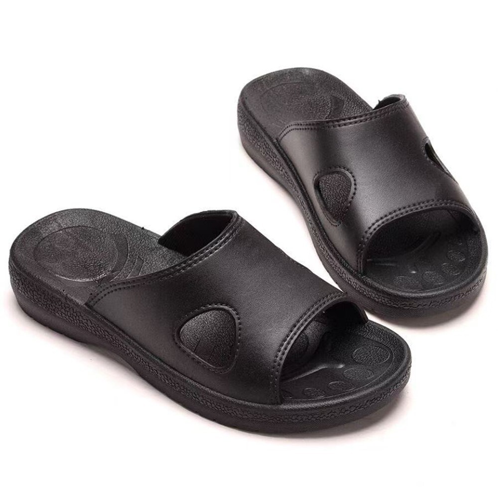 SAOLA Scarpe antinfortunistiche da lavoro unisex ispessite suola morbida antistatiche senza polvere ESD