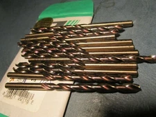 (12) #18 HSS 135° Purple/Bronze Finish Jobber Drill