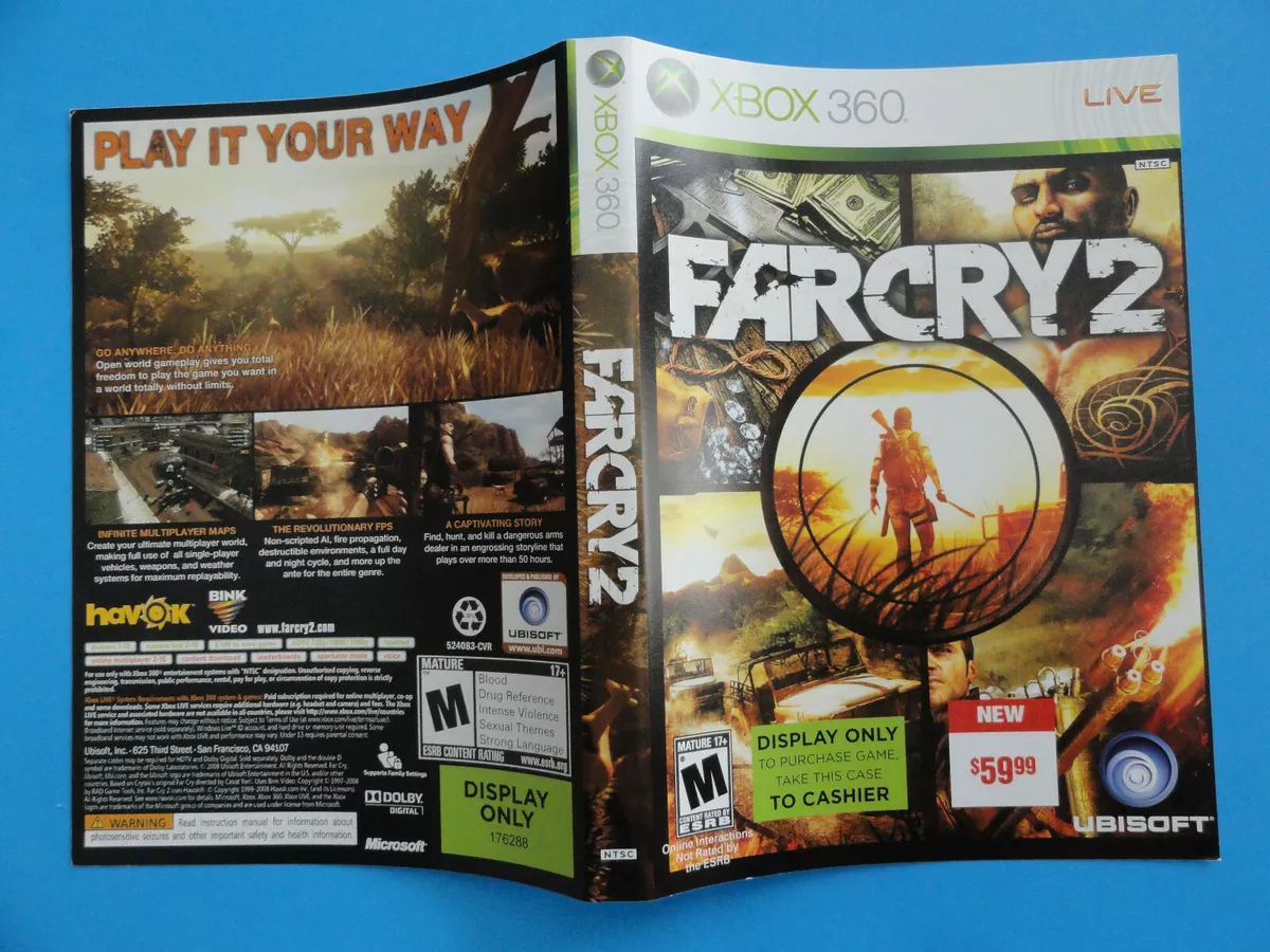  Far Cry 2 - Xbox 360 : Video Games