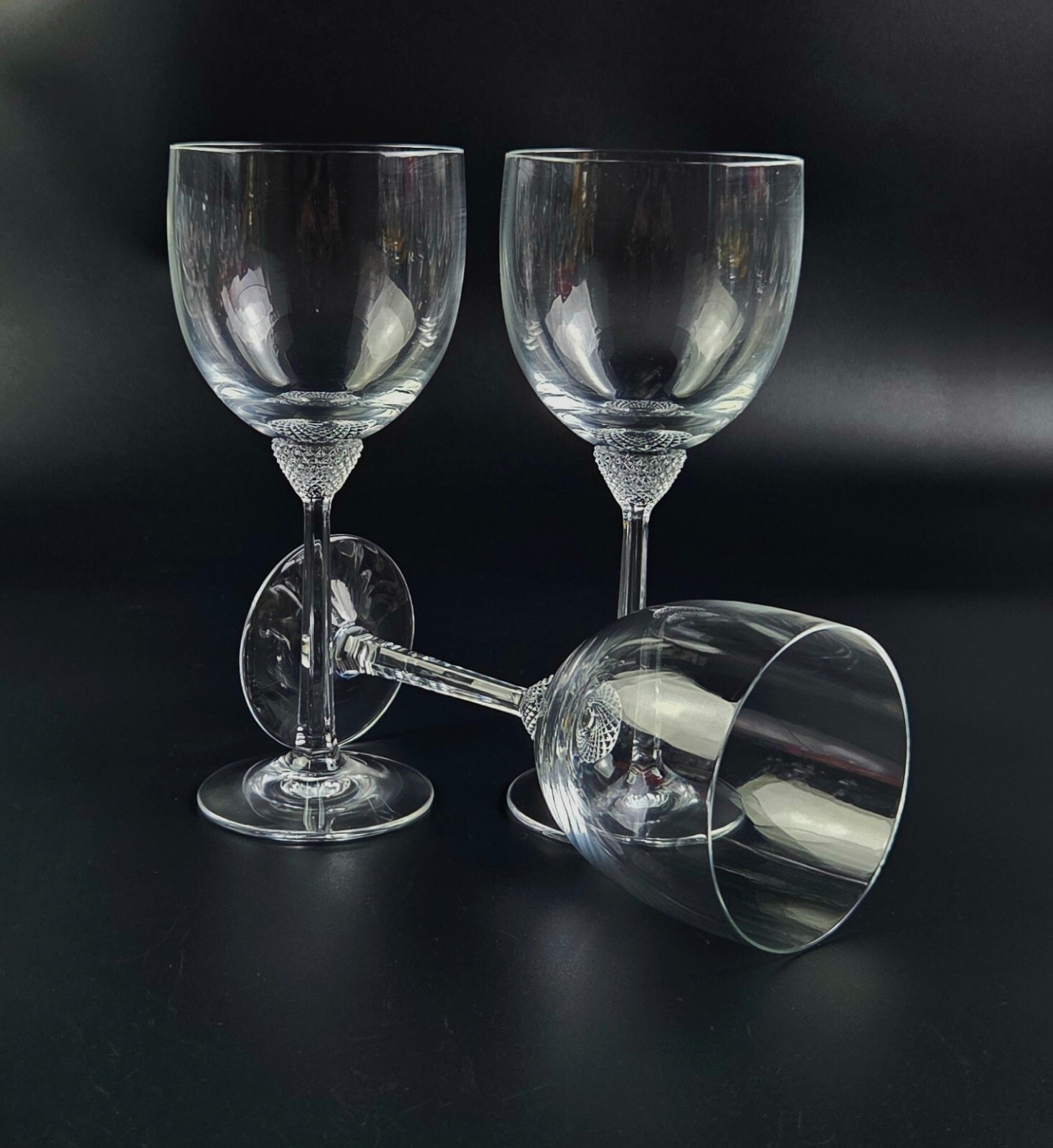 Vintage Water Goblet by Villeroy & Boch- Set of 3  - 8 1/8