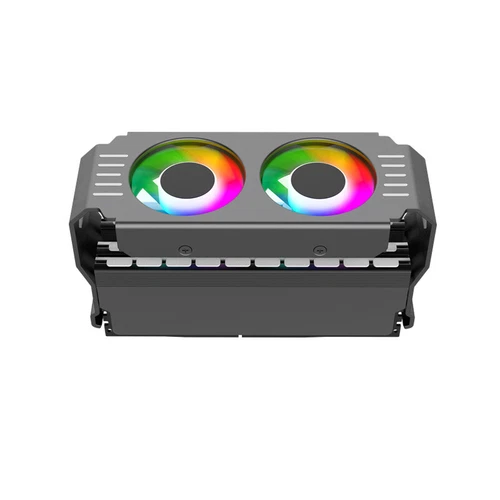 Cooler Cooling Fan Ram Memory Cooler with Dual 120MM 1000-4500+RPM ARGB