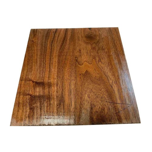 Schwarz Walnuss Schüssel / Platte Drehmeißel Leer / Holz Block Zu / Brennofen - Picture 5 of 6