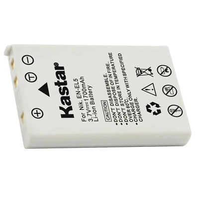 Kastar EN-EL5 Lithium-Ion Battery Replace for Nikon P500 P520 P530 P80 P90 #9291