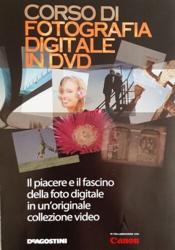 CORSO DI FOTOGRAFIA DIGITALE De Agostini IN DVD Completo + Cavalletto - Foto 1 di 8