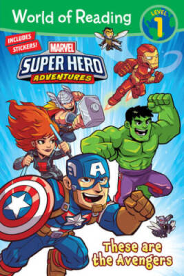 World of Reading Marvel Super Hero Adventures: These are the Avenge - VERY GOOD
