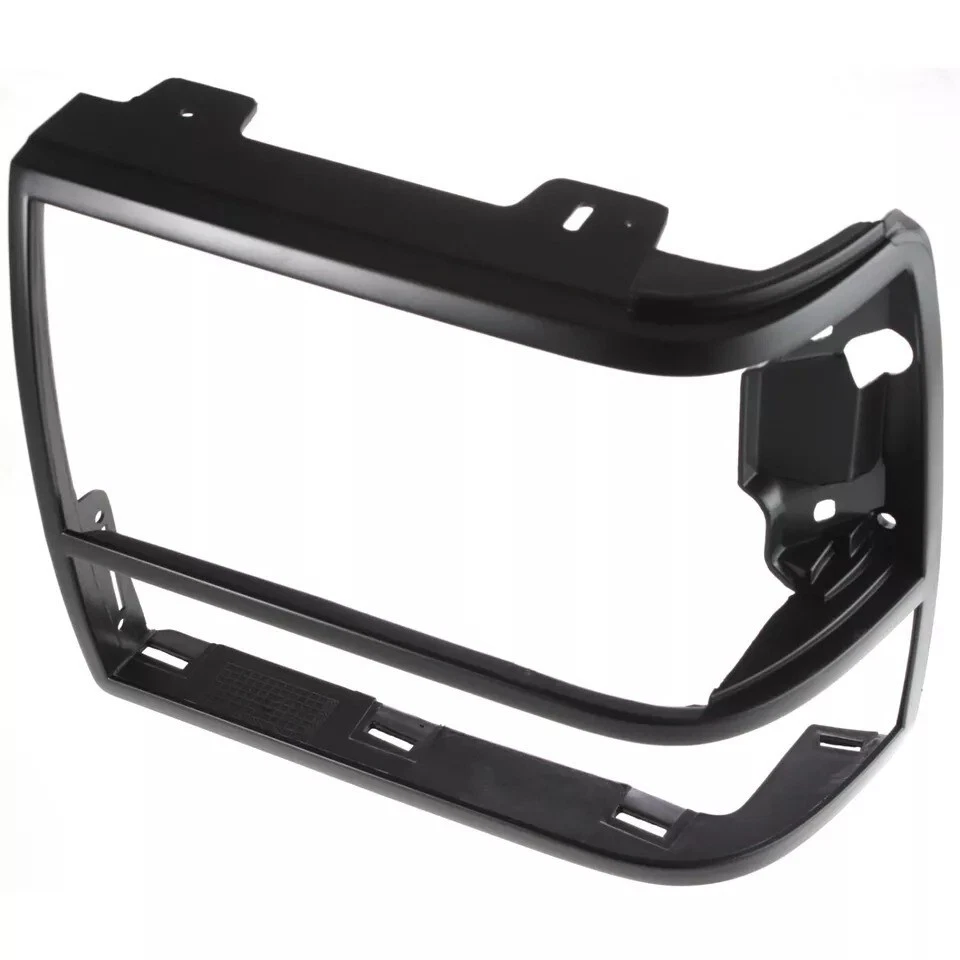 New Front Headlight Door Bezel Black Left & Right Fits 1991-1994 Ford Explorer - Image 4 of 4